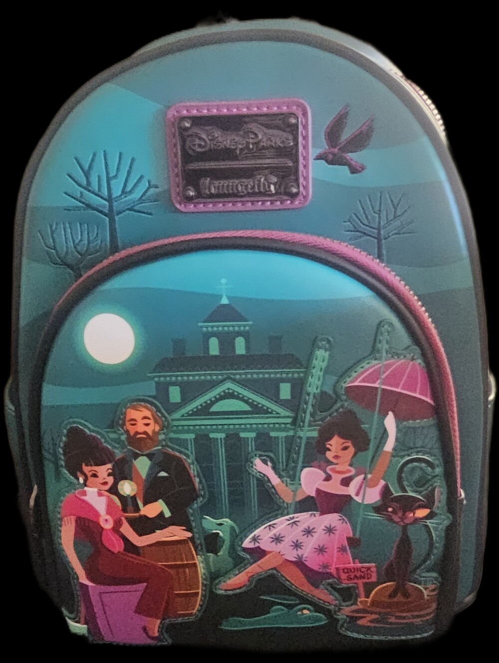 NWT Exclusive Disney Club 33 - 55th Anniversary of the Haunted Mansion Loungefly